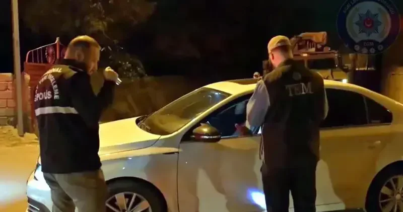 Ağrı da asayiş uygulaması; 34 gözaltı