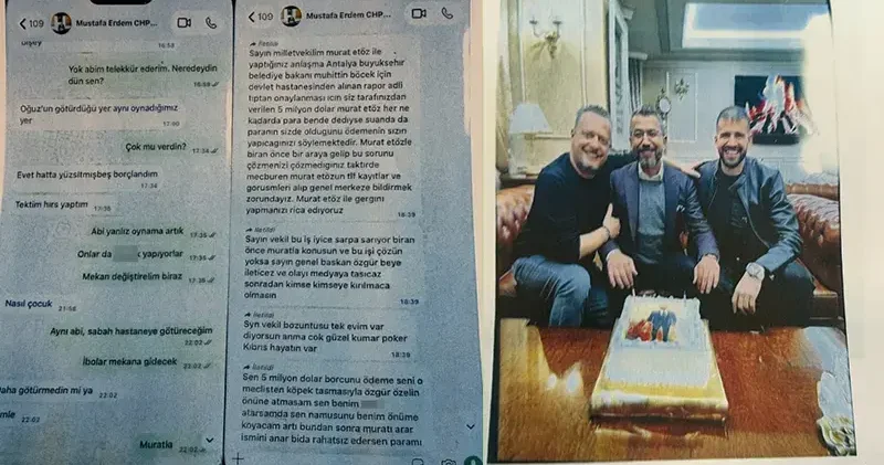 Uyuşturucu ve fuhuş soruşturması şüphelisinin dijital incelemesinde iş takibi yazışması