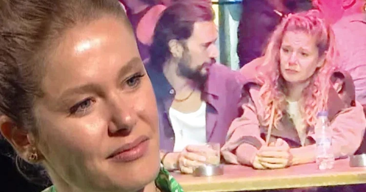 Burcu Biricik in gözyaşları