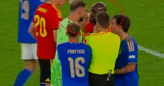 Belçika İtalya maçı karıştı! Romelu Lukaku ile Gianluigi Donnarumma tartıştı