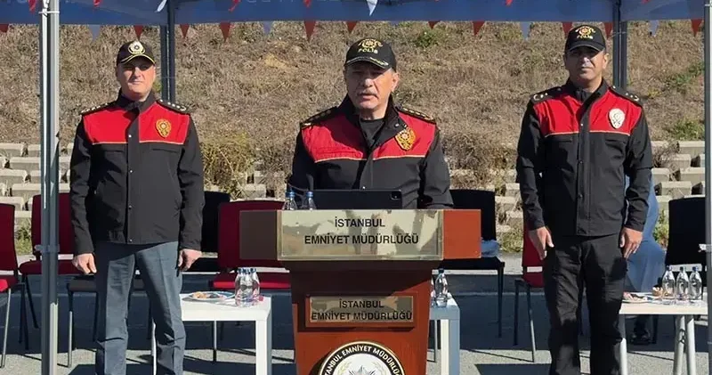 Motosikletli polis timlerinin son dersini İl Emniyet Müdürü Selami Yıldız verdi