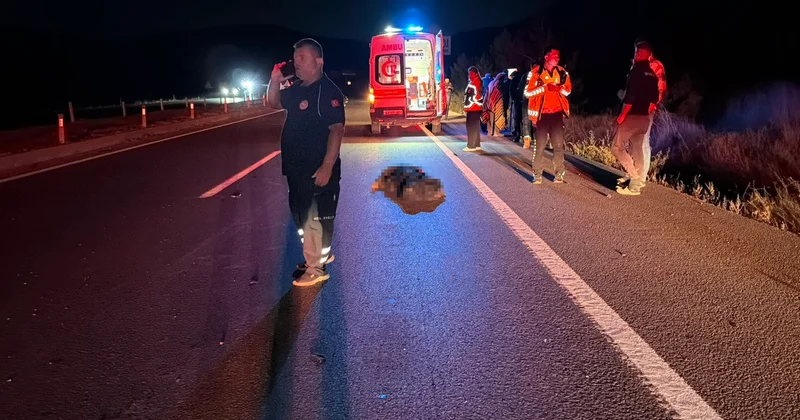 Kavşağa girdiği anda oldu! Ölümlü kaza saniye saniye kaydedildi