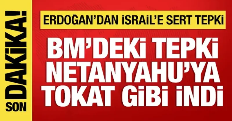 Cumhurbaşkanı Erdoğan dan İsrail e sert tepki: Siyonistlerin maskesi inecek