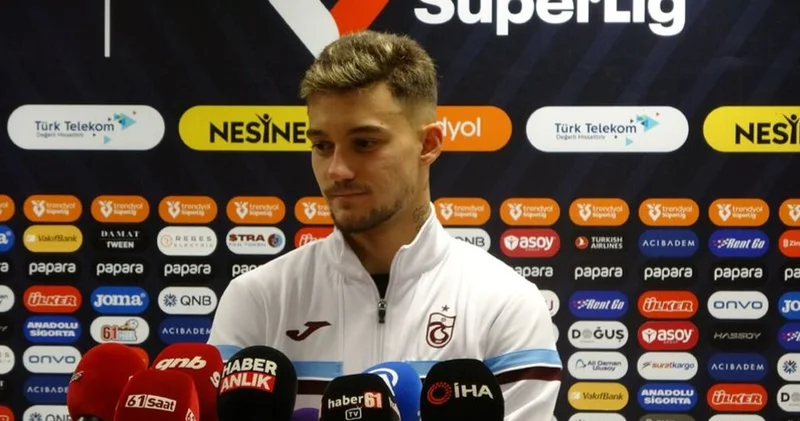 Ernest Muçi: Kazanmaya devam ediyoruz Trabzonspor Haberleri
