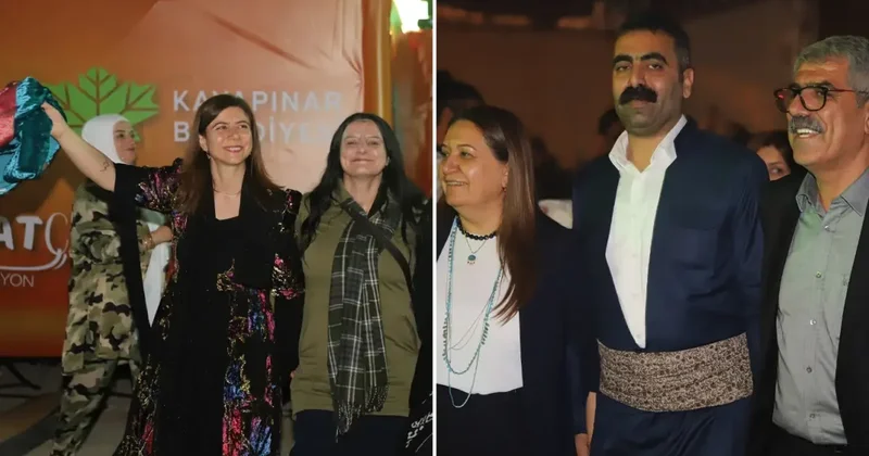 Belediye eş başkanları Koma Amed konserinde halay çekti