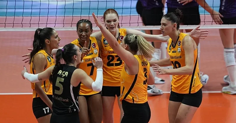 VakıfBank, Galatasaray Daikin i yendi ve 4 te 4 yaptı