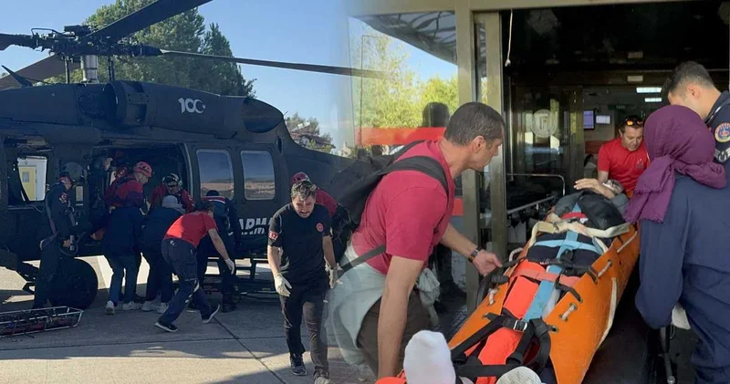 Fethiye’de korkunç olay! Paraşüt kayalıklara çakıldı
