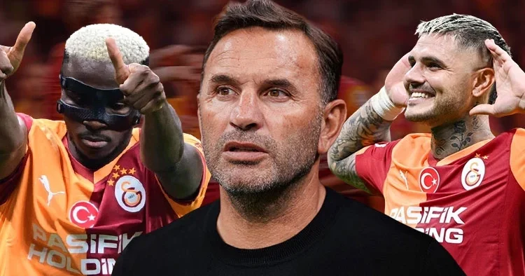 Icardi durdurulamadı, Osimhen rekoru yakaladı! Okan Buruk tan sıra dışı başarı