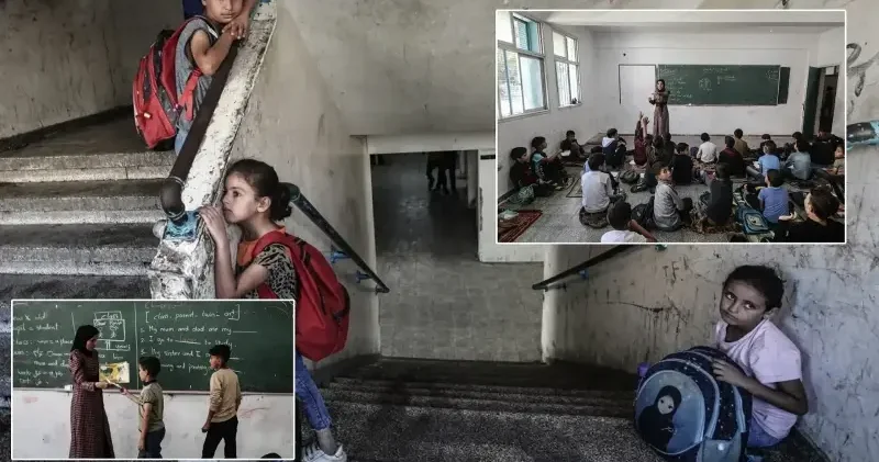 Gazze’de çocuk olmak: BM okullarında eğitim yeniden başladı Ortadoğu Haberleri