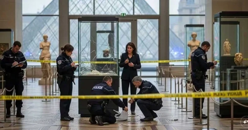 Louvre da soygun alarmı: Paha biçilmez mücevherler yeraltı kasasına taşındı
