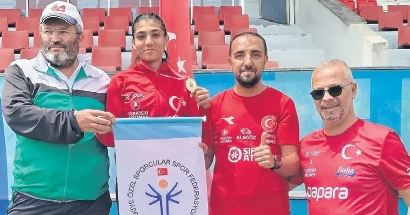 Engelleri aştı şampiyon oldu