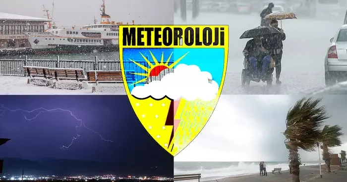 İstanbul da dahil: Fena şekilde geliyor! Meteoroloji uyardı: Sel, fırtına, kar...