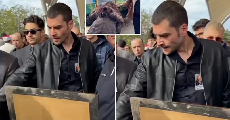 Akın Akınözü nün acı günü! Cenazede hayranının sorduğu soru pes dedirtti