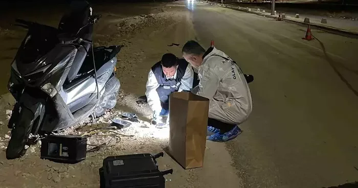 Karaman’da devrilen motosikletin genç sürücüsü ağır yaralandı