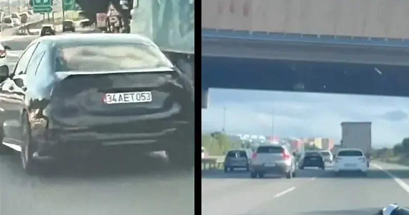 Pendik’te makas atan otomobil, ölümcül kazadaki araçla aynı plakalı çıktı
