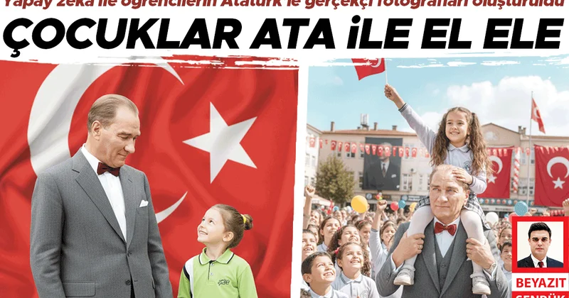 Ata’yla el ele... Öğretmenlerden öğrencilere 29 Ekim sürprizi