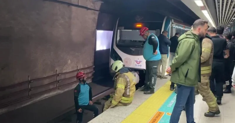 Üsküdar Marmaray İstasyonu nda raylara atlayan kadın yaşamını yitirdi