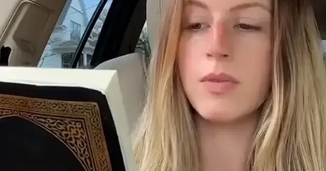 Amerikalı kadın İslam ın kadınlara verdiği değeri hayranlıkla anlattı VİDEO İZLE