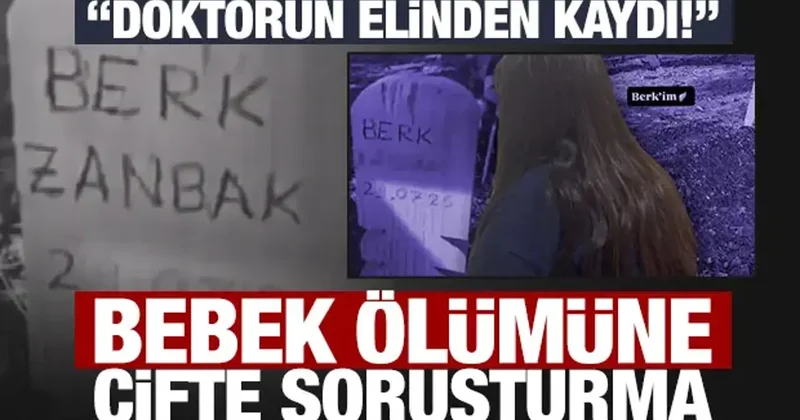 Hastanede bebek ölümüne çifte soruşturma: Bebek elinden kaydı iddiası