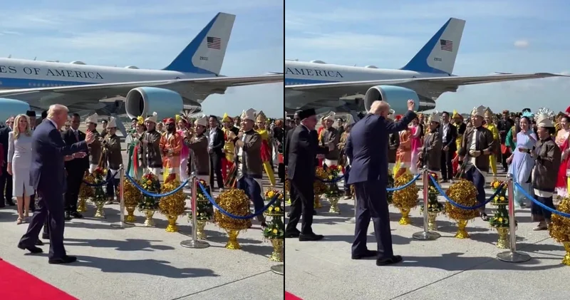 Trump Asya turuna dans ederek başladı