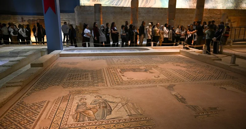 Zeugma Mozaik Müzesi ziyaretçi rekoru kırdı