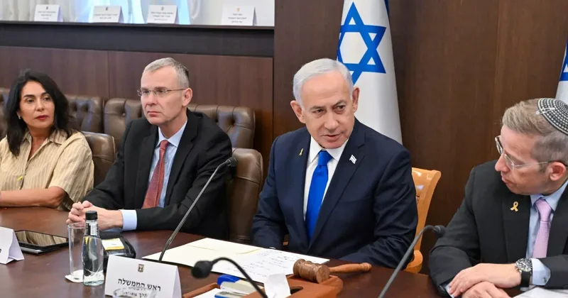 Uluslararası güç tartışma konusu oldu! Netanyahu dan Gazze çıkışı!
