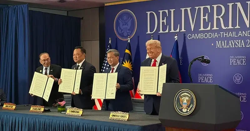 Tayland ve Kamboçya ‘barış anlaşması’ imzaladı