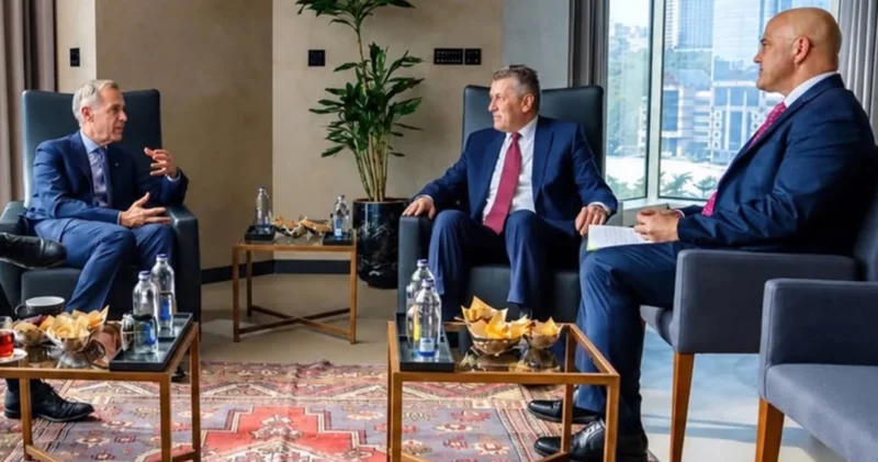 Sabancı Holding yönetimi, Kanada Başbakanı Mark Carney ile görüştü