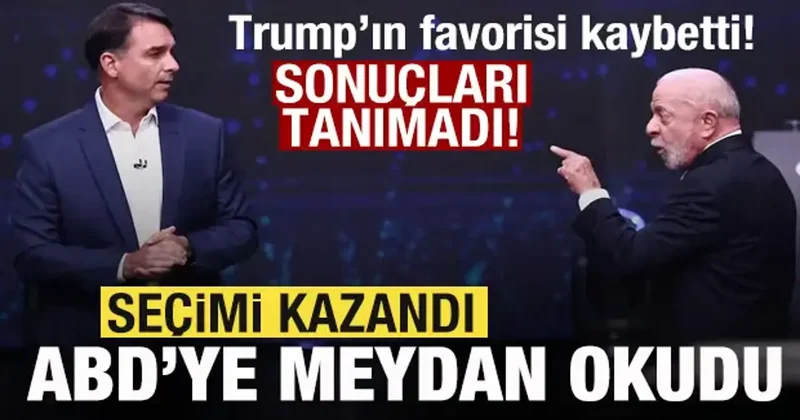 Seçim zaferi sonrası, ABD ye meydan okudu! Trump ın favorisi kaybetti! Sonuçları tanımadı!