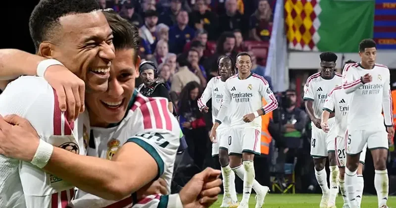 El Clasico nun galibi Real Madrid! Mbappe den 2 gol... Barcelona Real Madrid maç sonucu: 1 2 Fanatik Gazetesi Futbol Haberleri Spor