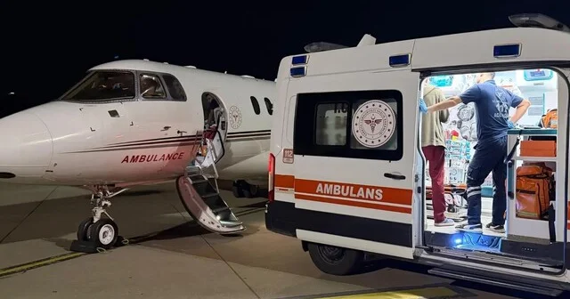 Şırnak ta hastalar için zamanla yarış: Ambulans uçak ve helikopter peş peşe havalandı Şırnak Son Dakika Haberleri Habertürk Yerel Haberler
