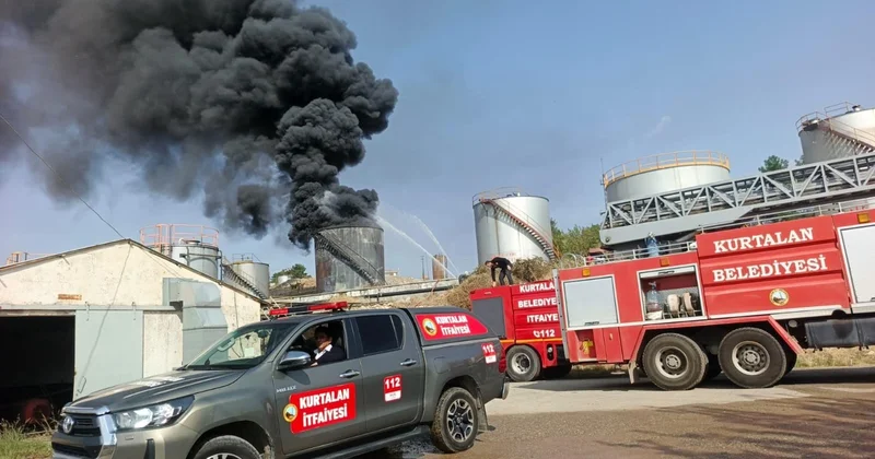 Siirt te petrol sahasında yangın:
