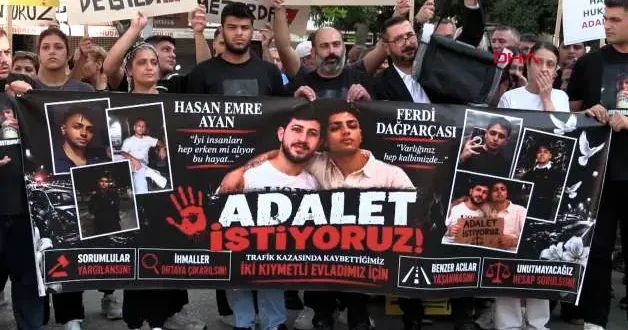 Ters yönde 2 can alan alkollü sürücü tahliye edildi: Acılı ailelerden isyan