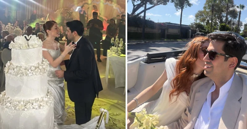Çorba içerken başlayan aşk 3 ayda nikâhla taçlandı: Sosyete düğünde buluştu Sözcü Gazetesi