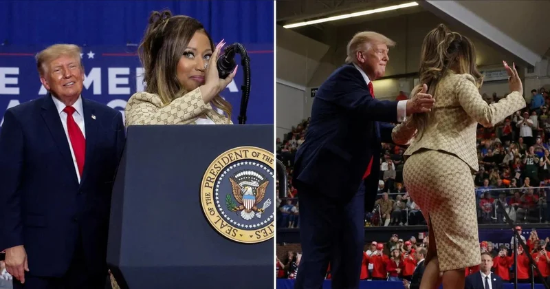 Trump’ın sözleriyle konuşulan Nicki Minaj’ın eski hali ortaya çıktı