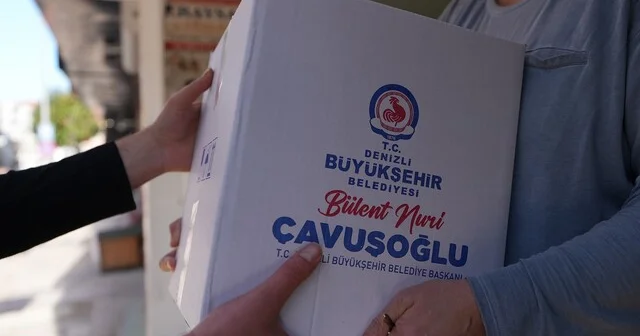 Büyükşehir online gıda kolisi desteğini sürdürüyor İhtiyaç sahiplerine tek tıkla gıda desteği Denizli Son Dakika Haberleri Habertürk Yerel Haberler