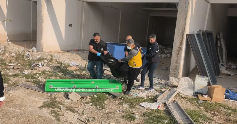 İnşaatta korkunç manzara: Erkek cesedi bulundu!!