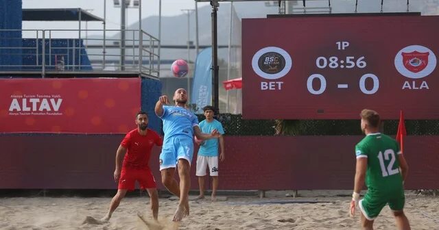 Alanya Belediyespor, Plaj Futbolu Dünya Kulüpler Şampiyonasına galibiyetle başladı Alanya Belediyespor, Bulgaristan Temsilcisi BSC BetVam ı 5 4 yendi Antalya Son Dakika Haberleri Habertürk Yerel Haberler