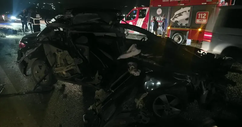Hassa’da trafik kazası: 3 yaralı
