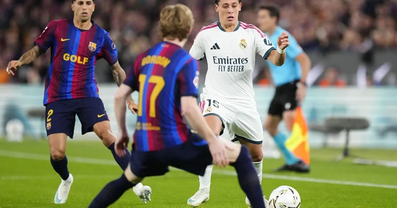 Arda Güler 90 dakika oynadı, El Clasico da kazanan Real Madrid