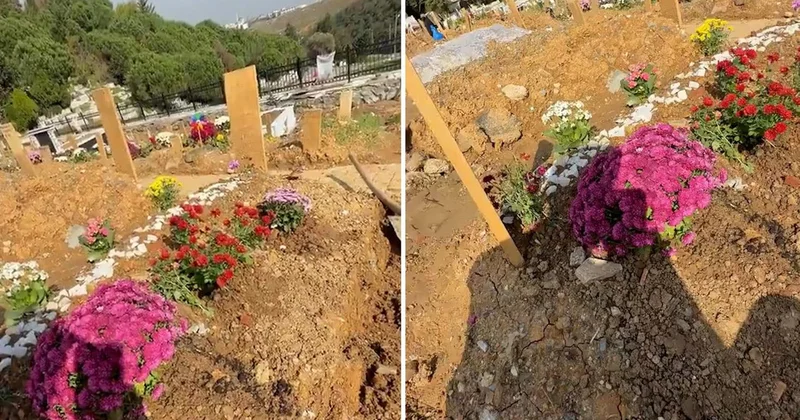 Mezarlıkta bir garip olay! Baba duyuyorsan işaret gönder dedi, sonrasında olanlar inanılmaz