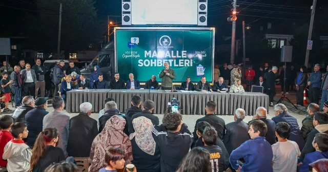 Başkan Özlü Ağa Mahallesine konuk oldu Başkan Özlü Biz gerçek belediyecilik yapıyoruz Düzce Haber Habertürk Yerel Haberler