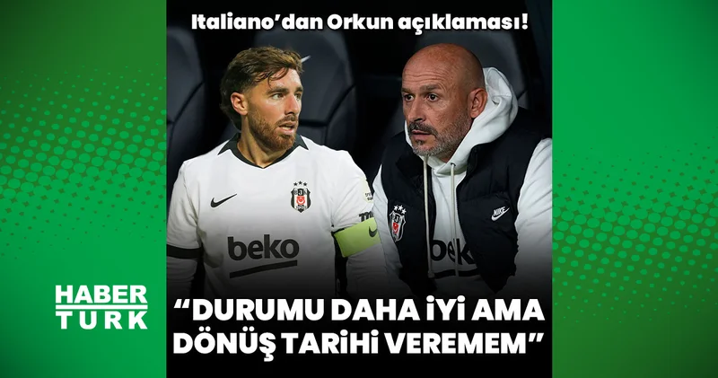 Beşiktaş Teknik Direktörü Vincenzo Italiano Orkun Kökçü nün durumunu açıkladı! Şu anda daha iyi
