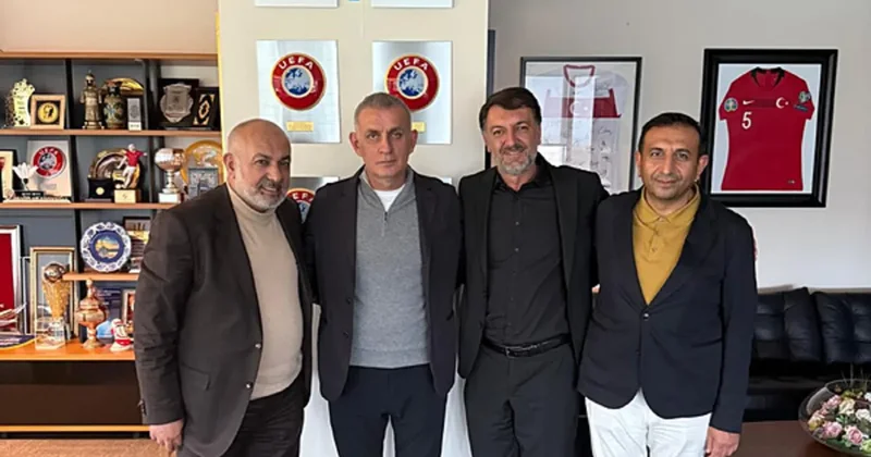 Kayserispor Başkanı Çamlı dan Hacıosmanoğlu na ziyaret
