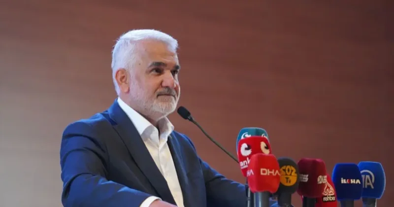 HÜDA Par lideri Yapıcıoğlu ndan çağrı: Silah gidecek kardeşlik gelecek