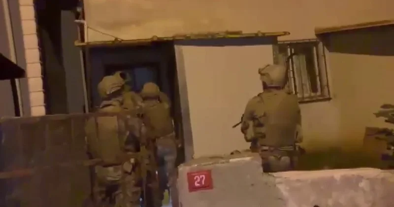 Beşiktaş, Tuzla ve Pendik te iş yeri kurşunlayan haraç şebekesine operasyon: 13 gözaltı
