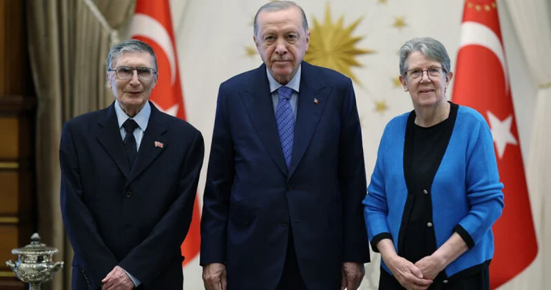 Cumhurbaşkanı Erdoğan, Aziz Sancar ı kabul etti Son dakika haberleri