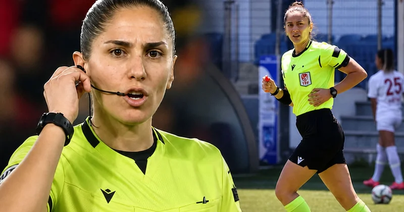Süper Lig de tarihe geçen kadın hakeme şok ceza Sözcü Gazetesi