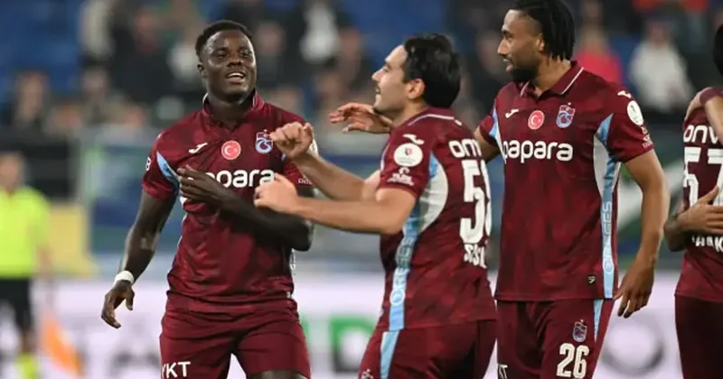 Trabzonspor dan tarihi geri dönüş! 7 gollü Karadeniz derbisi nefes kesti