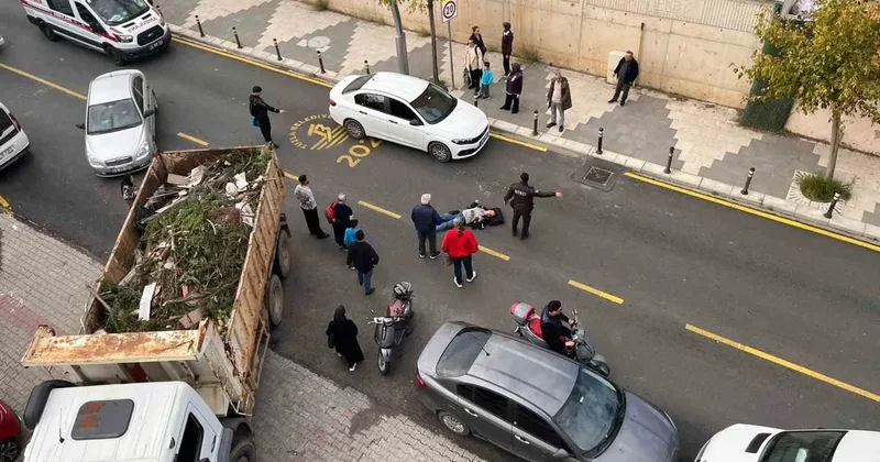 Tuzla’da belediye kamyonu motosikletle çarpıştı: 1 yaralı